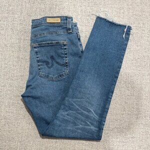 AG Prima Ankle Cigarette Leg Jeans Size 28